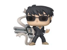 Figura Funko TRIGUN Nicholas Wolfwood com Punisher Pop! Vinyl