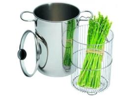 Tigela de Espargos em Aço BORELLA Cm 16H21
