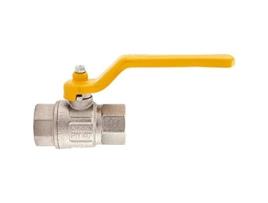 Válvula Esfera para Gás com Alavanca de Passagem Completa ITAP com Regras de Gás Dvgw Iso 7/1 Aço e Latão Niquelado