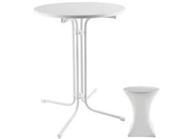 Mesa Alta Eren Dobrável com Capa 90X110Cm TECTAKE