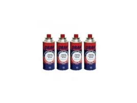 Bombonas de gás 227g 4 recambios chifre portátil cartucho gás camping para cocinar QBAK