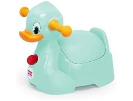 OKBABY Quack Penico Infantil com Assento Ergonômico em Formato de Pato Azul Claro