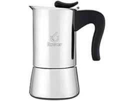Máquina de Café com 4 Xícaras de Aço Inoxidável KAUFGUT 121312