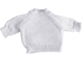 Camisola para Peluches MUMBLES Branco (L)