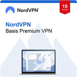 NordVPN Basis Premium VPN 10 Dispositivos 2 Anos