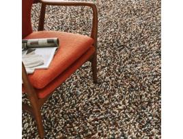 Tapete shaggy de pelo largo DOTS Azul 250x350