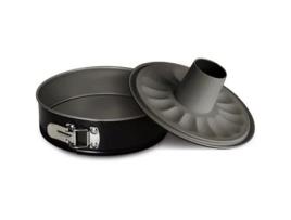 Forma para Bolo com 2 Bases de Abertura Cm28 H.Hour PRATESI Branco Aço Inoxidável 28 Cm