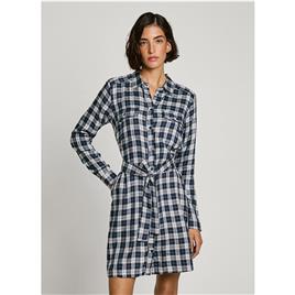 Pepe Jeans Vestido Curto De Manga Comprida Polys