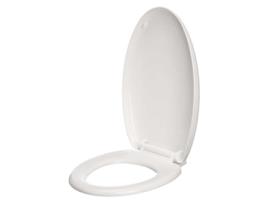 Assento de sanita universal branco com O-ring, fácil de limpar