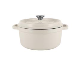 Caçarola VINTAGE CUISINE BY COOKING 2,2L (22cm - Ferro - Bege)