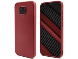 Capa Temperamental Note para Xiaomi Xiaomi Redmi Note 9S / Redmi Note 9 Pro MOOZY Silicone Vintage Rosa