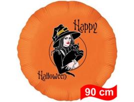 Balão de 90Cm Happy Halloween BALAOMAIS