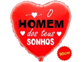 Balão de 90Cm Homem dos Teus Sonhos BALAOMAIS