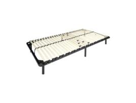 Estrado Neeu Multilâminas Sistema Lombar Base Montagem I-FLAIR Madeira Inox Preto (150x200cm)