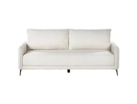 Sofá-cama BELIANI Heming de Bouclé Branco 200x90x88