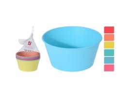 Tazones bols plastico 12,5x6 cm 400ml lote 6