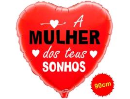 Balão de 90Cm Mulher dos Teus Sonhos BALAOMAIS