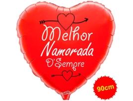 Balão de 90Cm Melhor Namorada BALAOMAIS