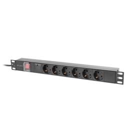 Lanberg Fita De Energia Para Rack Pdu-06f-0200-bk