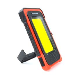 Lanterna Solar Recarregável Mader 5W COB+1LED c/ Powerbank 4Ah