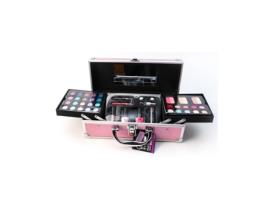 CASUELLE Maleta Rosa Retangular com Make Up