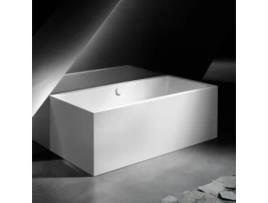 KALDEWEI Meisterstück Conoduo 2 Banheira Instalação de Encastrar 3 Lados 1722 170X75X43 Cm Branco Alpino Desenho: Conjunto de Drenagem E