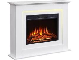 Lareira elétrica BALDERIA Finn | Branco