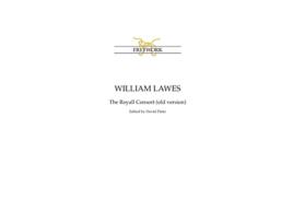 Livro William Lawes The Royall Consort old version Fe de Lawes William (Inglês)