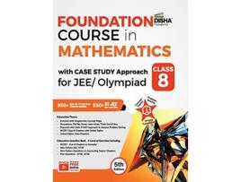 Livro Foundation Course in Mathematics with Case Study Approach for Jee/ Olympiad Class 85th Edition de Disha Experts (Inglês)