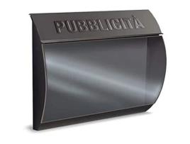 Caixa de correio - ALUBOX - 88695 - Simples face - Fixação na parede - Ferro fundido cinza