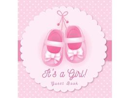 Livro Its a Girl! Baby Shower Guest Book de Casiope Tamore (Inglês - Capa Dura)