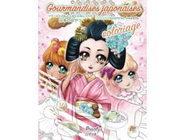 Livro Gourmandises japonaises Coloriage French Edition de Rosalys (Francês)