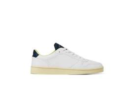 Sapatos de Homem LANDO Snap Pele Branco (43)