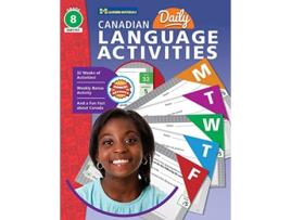 Livro Canadian Daily Language Activities Grade 8 de Eleanor M Summers (Inglês)