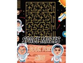 Livro Space Mazes Book For Kids de Deeasy Books (Inglês)