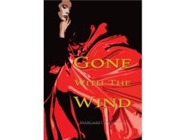Livro Gone with the Wind de Margaret Mitchell (Inglês - Capa Dura)