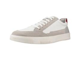 Sapatos de Homem GEOX Segnale Tecido Cinzento (42)