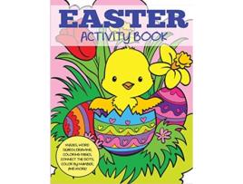 Livro Easter Activity Book de Creative Coloring Press (Inglês)
