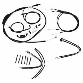 Burly Brand Kit De Linha De Freio Harley Davidson 12-17 Fxd Abs 16´´
