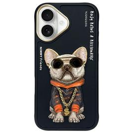 Nimmy Capa De Telefone Iphone 16 Com óculos Cool Dog