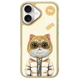 Nimmy Capa Para Telemóvel Iphone 16 Cool And Cute 2.0 Com Gato