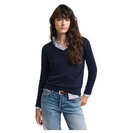 Gant Suéter Com Decote Em V 4800400