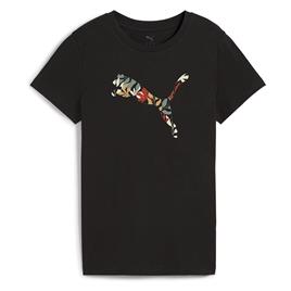 Puma Camiseta De Manga Curta Graphics Floral Cat Logo