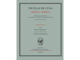 Livro Nicolai de Cusa Opera omnia Nicolai de Cusa Opera omnia German Edition de Nikolaus Von Kues (Alemão)