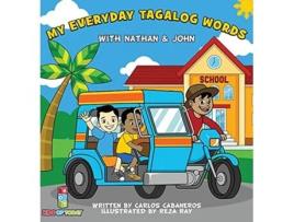 Livro My Everyday Tagalog Words With Nathan John de Carlos Cabaneros (Inglês)