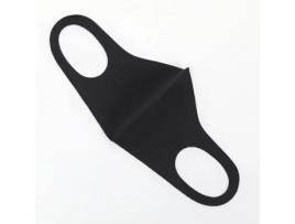 Pacote de 5 Máscaras de Nariz e Boca de Seda de Gelo Ordinária para Crianças Reutilizáveis e Laváveis Anti-Poeira Preto Unissex ARCOINI