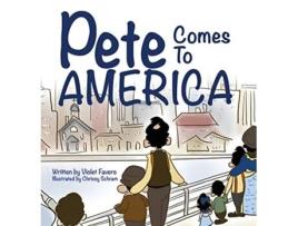 Livro Pete Comes To America de Violet Favero Yaya Silly Road Books Meadow (Inglês)
