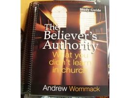 Livro Believers Authority Study Guide de Andrew Wommack (Inglês)
