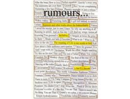 Livro Rumours and other truths about the Indescribable de Jan Janzen (Inglês)