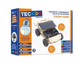 Kit de tecnologia de madeira cria carro solar há 8 anos TECKIDS